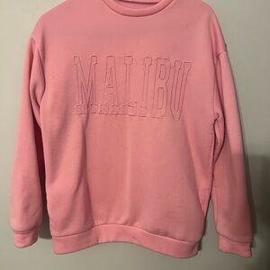 SHEIN Soft Pink Pullover